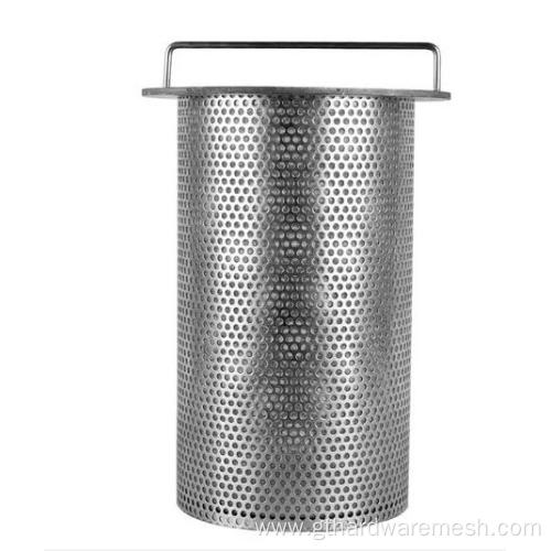 Stainless Steel Perforating Porous Metal Filter Mesh Tube